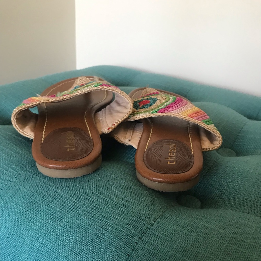The Sak Crochet Shana Thong Sandals, Sz 9.5 - Picture 7 of 12